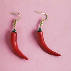 Poblano Chile Earrings